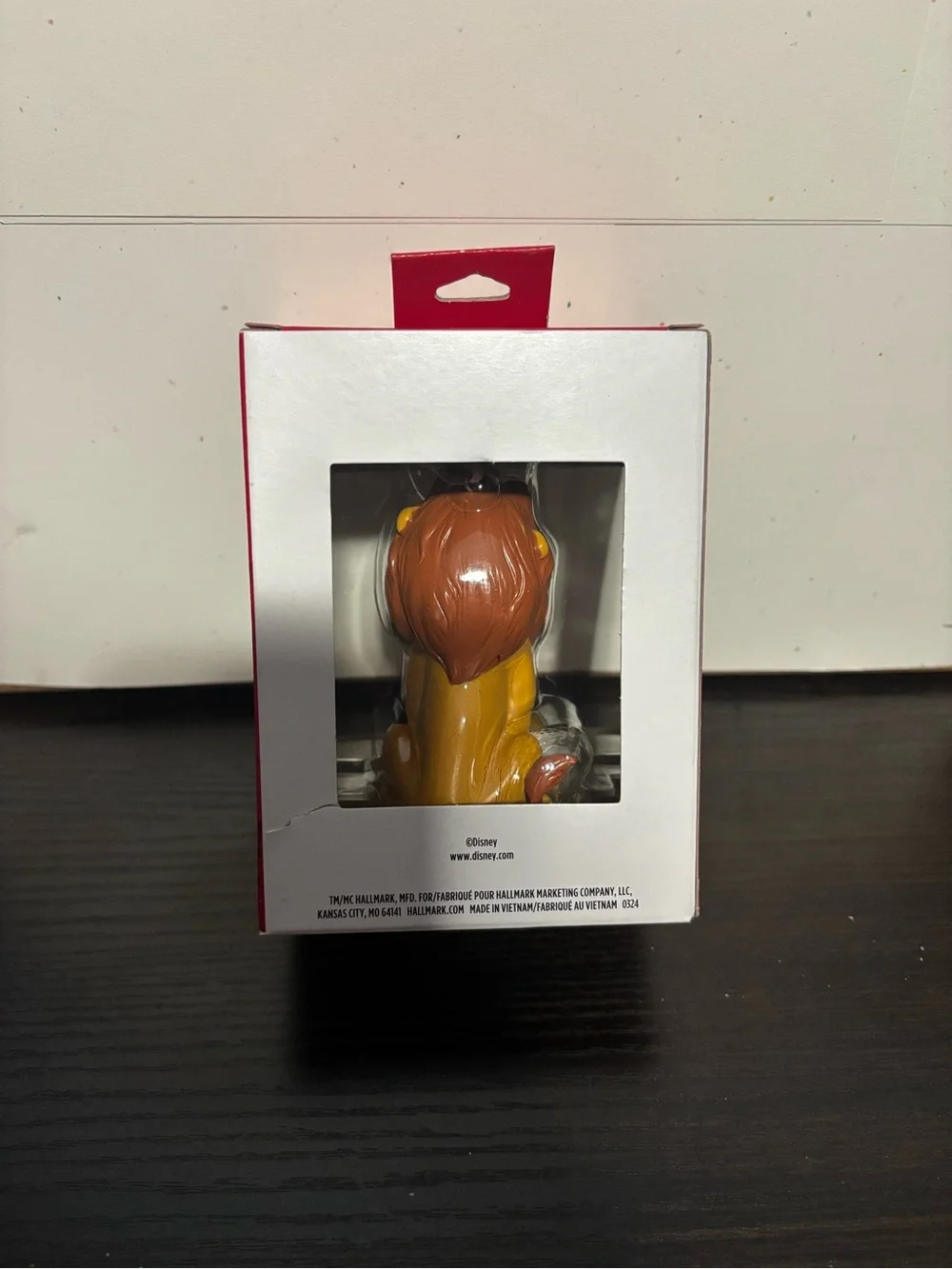 Disney The Lion king Mufasa Hallmark ornament